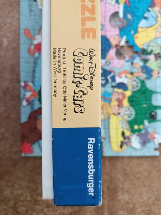 Puzzle Ravensburger Disney z roku 1986
