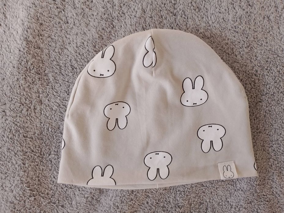 czapeczka jesienna miffy 62 68 h&m