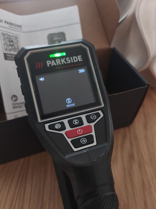 Detetor de Materiais / Scanner de Parede Parkside Performance PPOG 120 A1 (Novo)