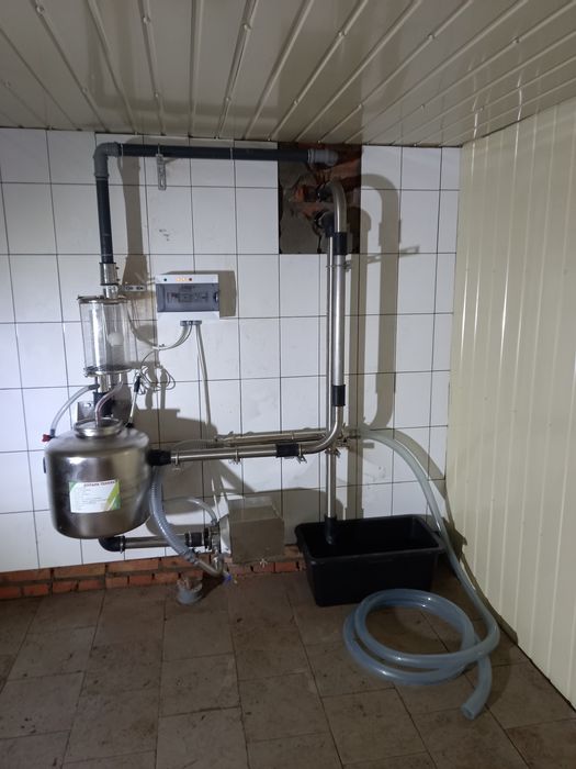 Молокопровод од 10 до 200голов, вакуумна линия, доильное оборудование