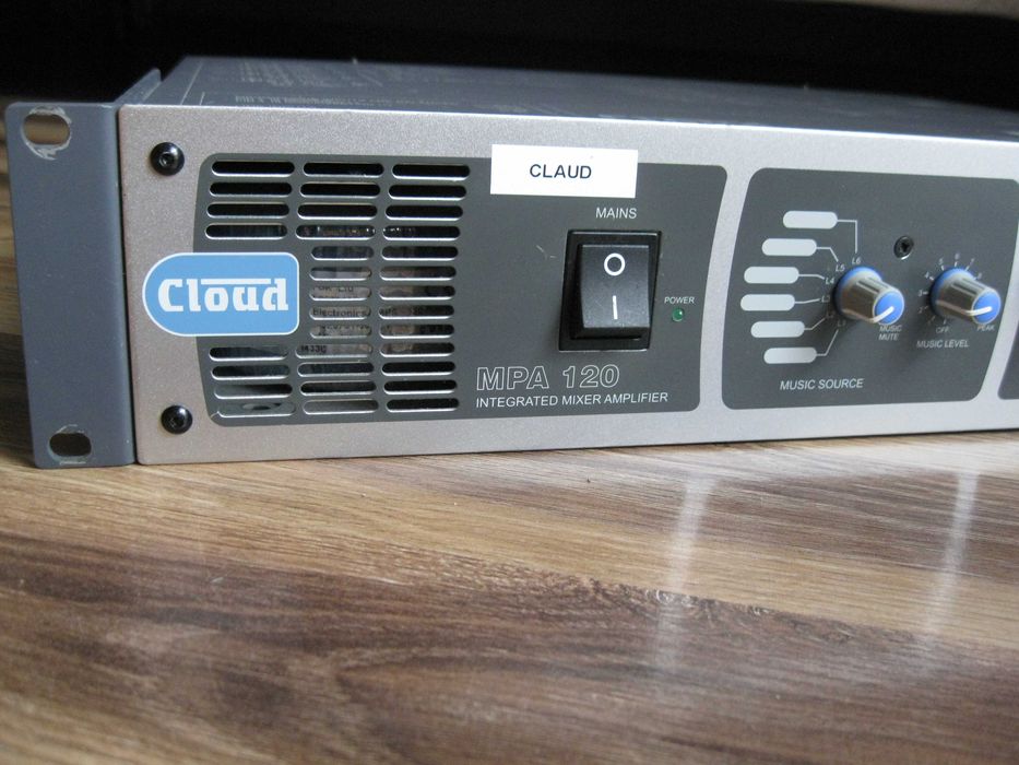 Wzmacniacz miksujący mixer amplifier CLOUD MPA 120