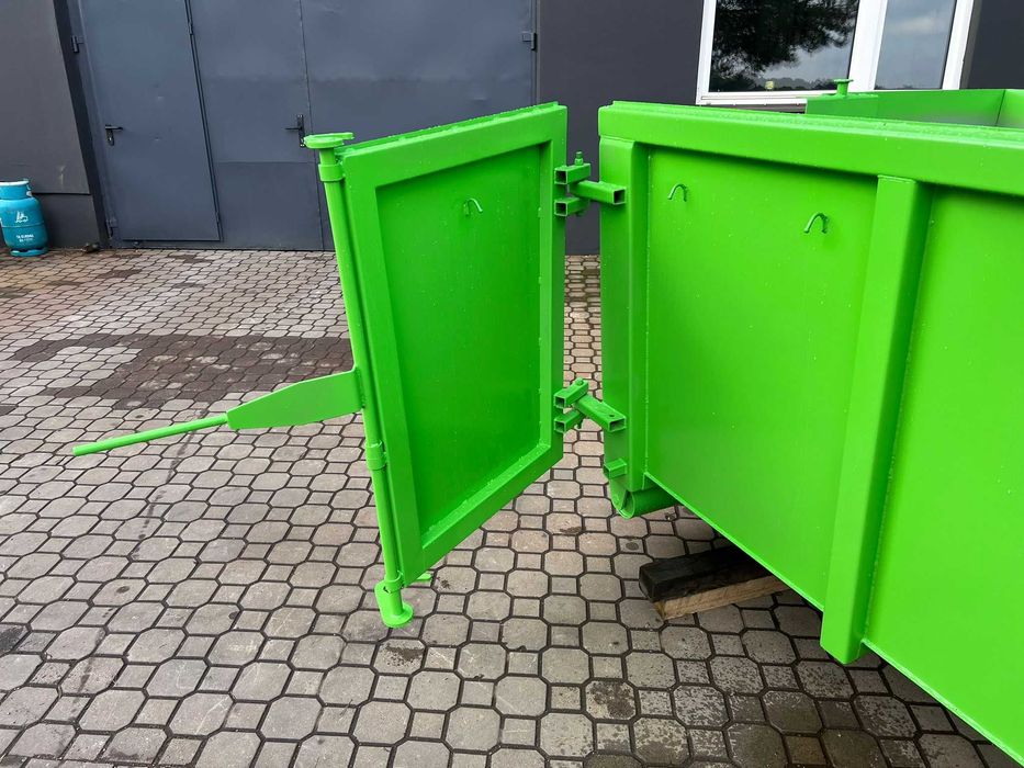 Kontener hakowy KP7 - 7m³ Na odpady / gruz / złom / śmieci