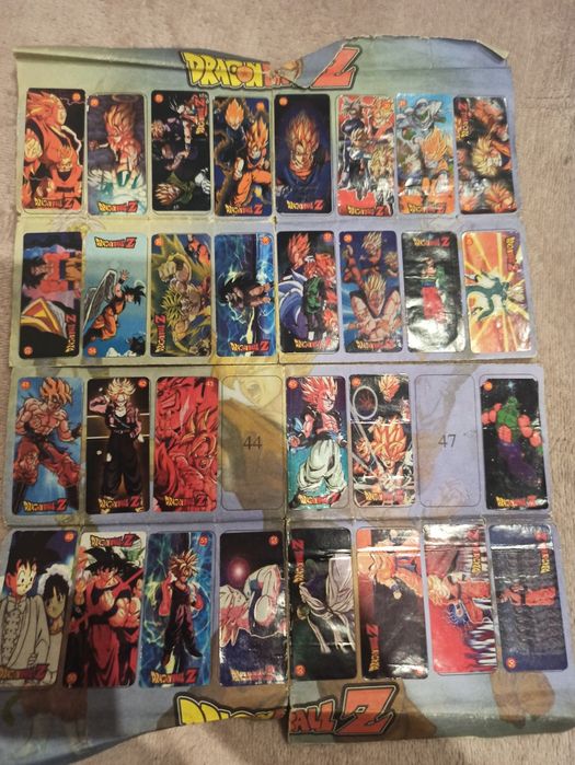 Album z naklejkami dragon ball