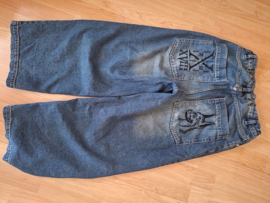 Reporter spodnie jeansowe baggy r. 164 (xs)