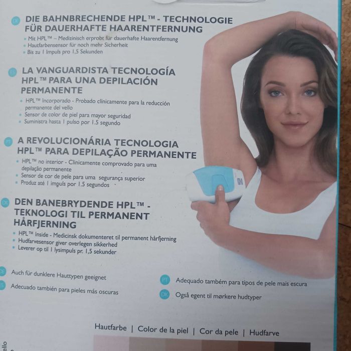 Depiladora Nova - Depilação Permanente feita em casa
