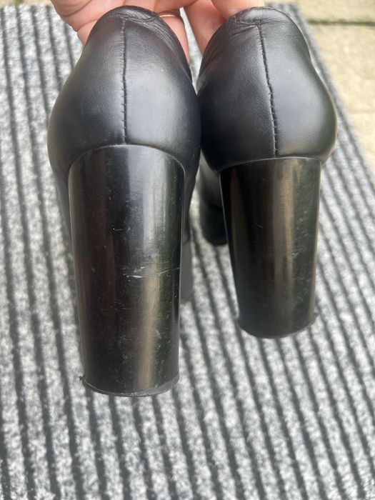 Кожанные ботинки