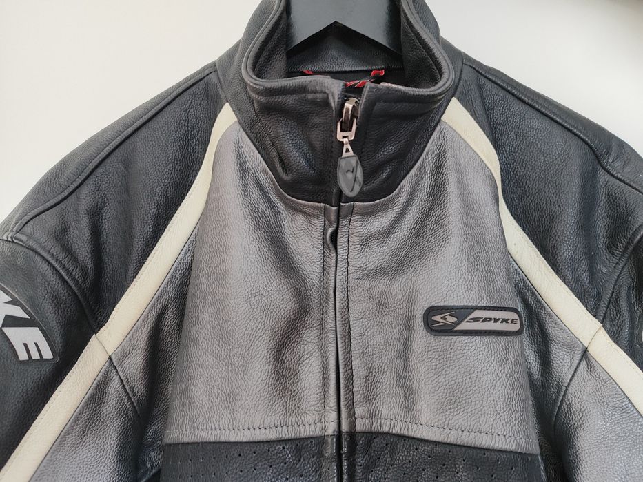 Kurtka skórzana na motor