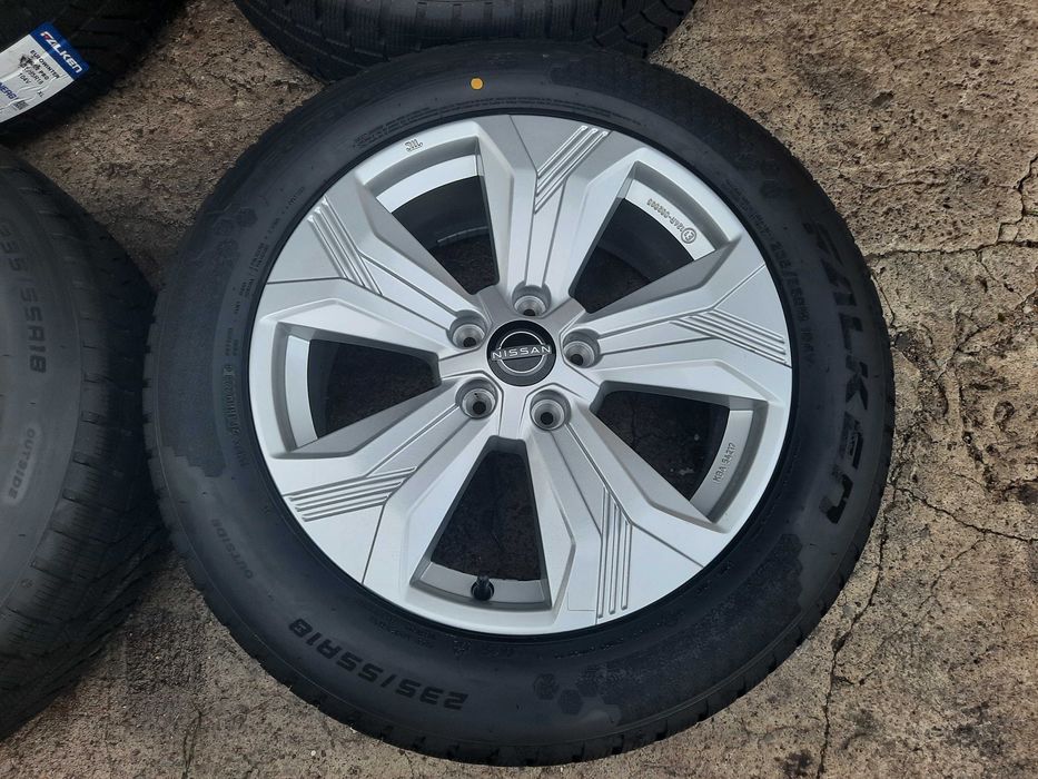 Nowe oryginalne koła aluminiowe NISSAN QASHQAI J12 18" 5x114,3 2024 r