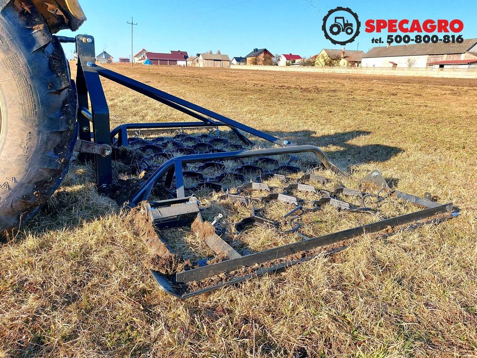 Włóka do pielęgnacji łąk paswisk ! Odlewy COMBI do łąki i pola ! HIT