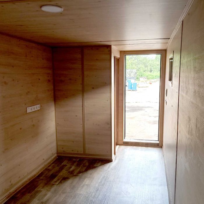 Побутівка з морського контейнера 20 футів — утеплена, міцна, мобільна!