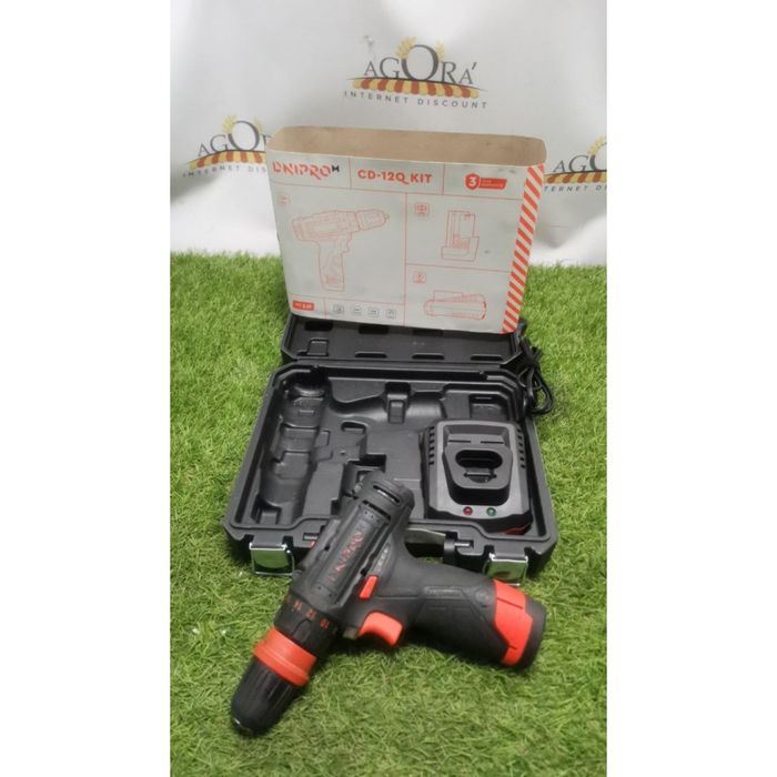 DNIPRO-M Акумуляторний дриль-шуруповерт CD-12Q Kit Б/В