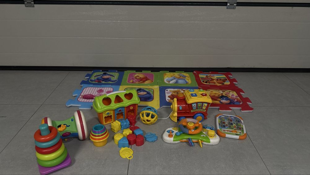 Zestaw zabawek , chicco i inne