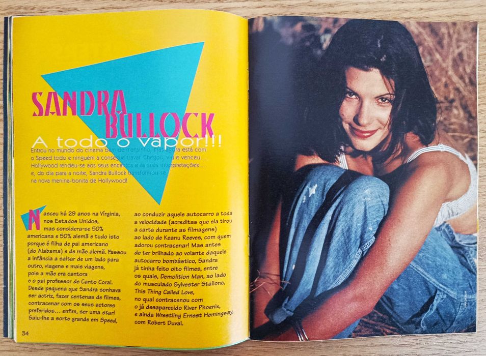 Revista Super Jovem nº149 de 1996 + poster gigante de Domingos Paciência