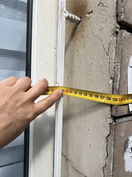 Ґрати металеві захисні на вікно 130/200