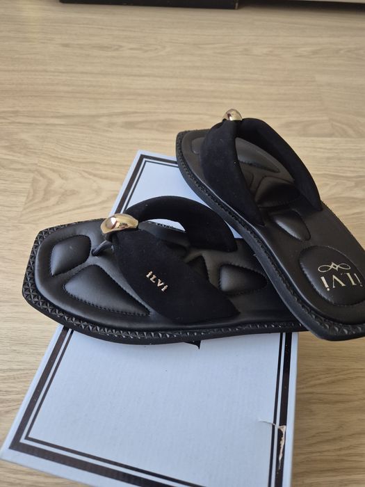 Шльопанці шкіряні Ilvi