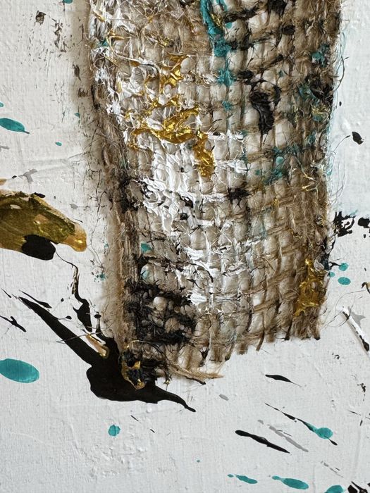 Conjunto de 2 quadros da arte abstrata