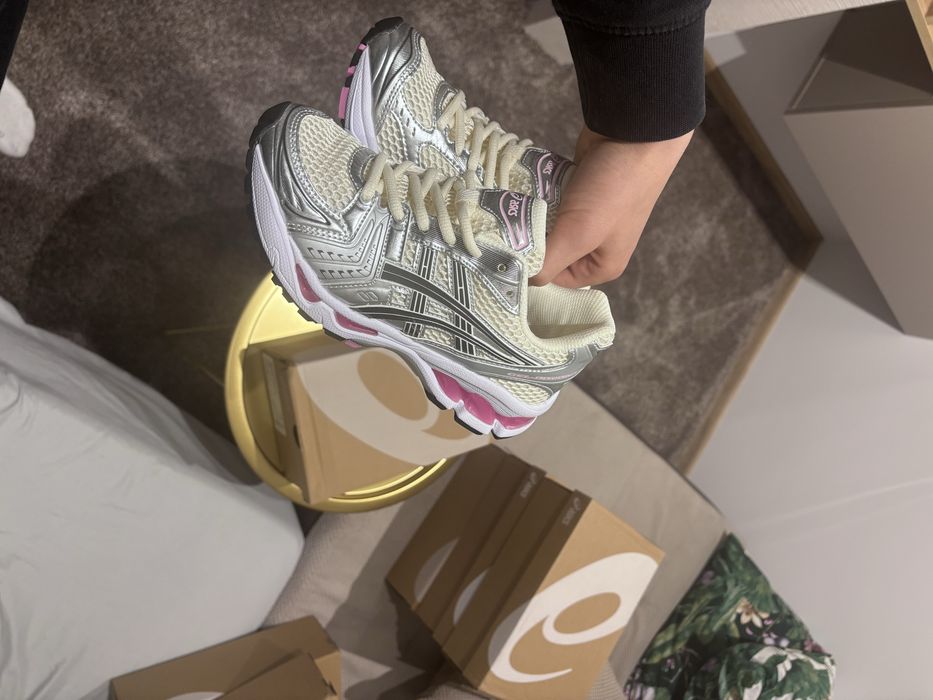 Buty asics gel kayano 14 silver/pink