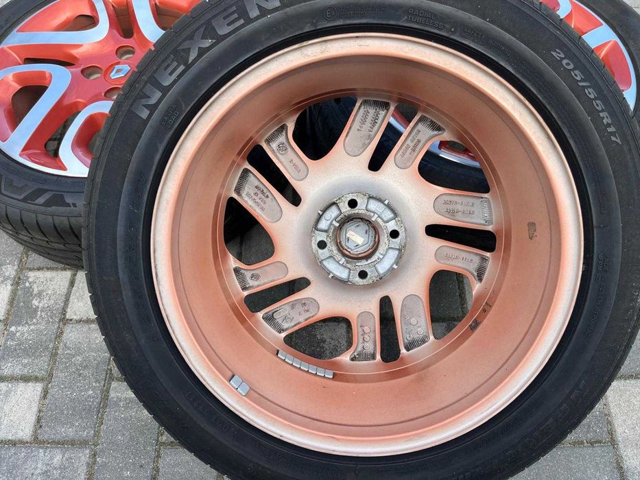 Felgi 17 RENAULT CAPTUR Twingo Clio Dacia Nissan 6.5x17H2  4x100 ET40