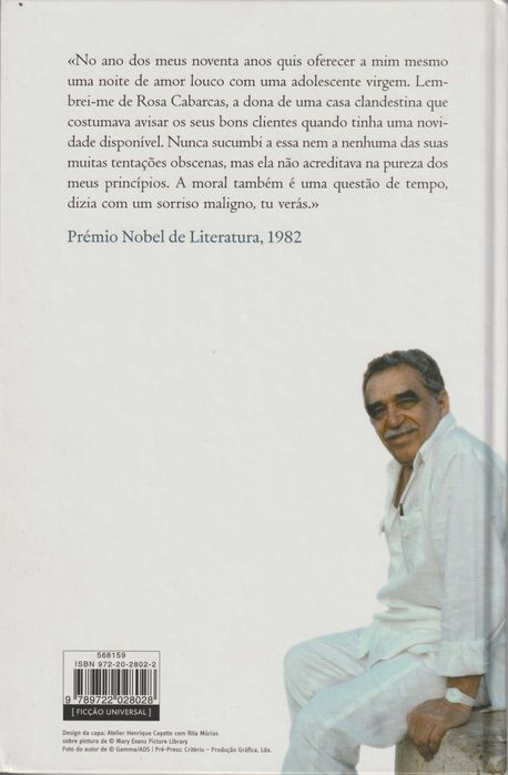 Memórias das Minhas Putas Tristes - Gabriel García Márquez