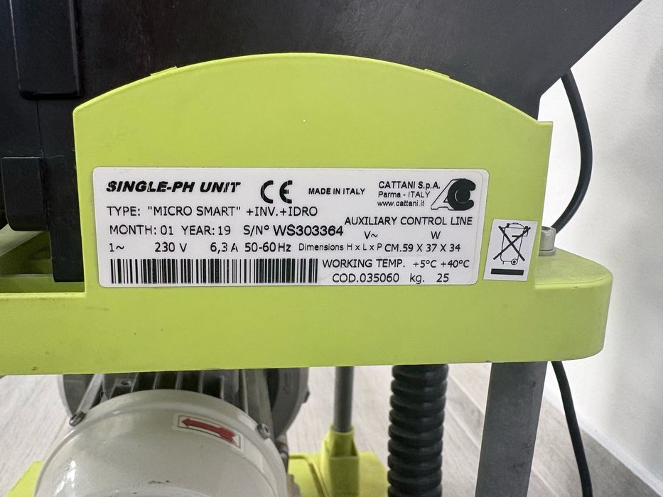 Cattani Micro Smart +INV.+IDRO – Unidade de Aspiração Dentária [64]