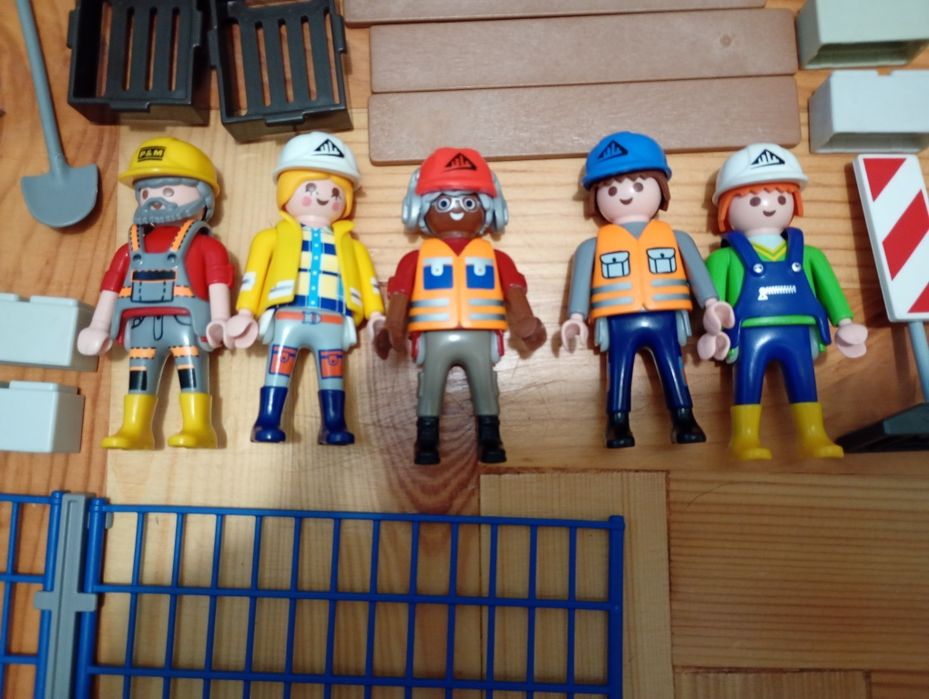 Wielki plac budowy Playmobil