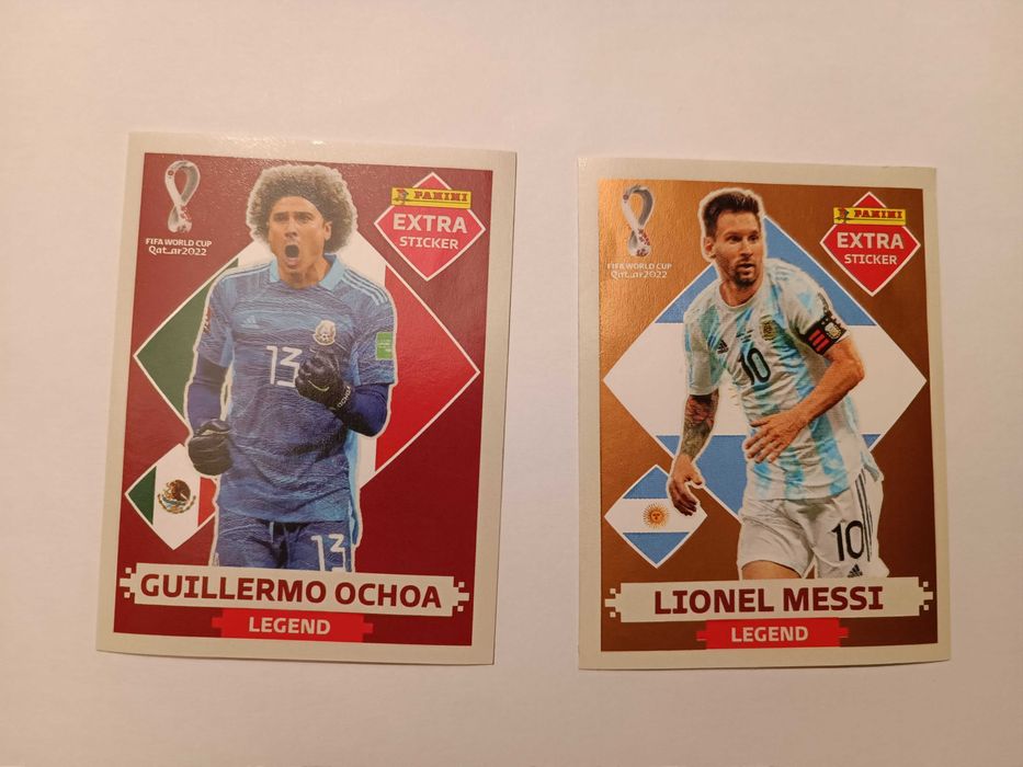Cromos especiais mundial 2022