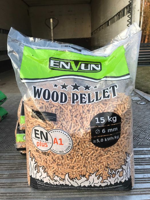 Pelet Pellet drzewny ENPlus A1/RUREX/ENVUN/ LAVA/DANCROS/ IGŁA/ itd..