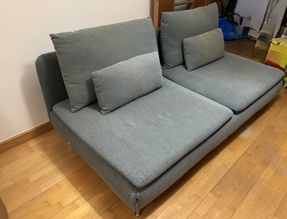 Sofá SÖDERHAMN (Ikea) 3 lugares (vendido sem capa)