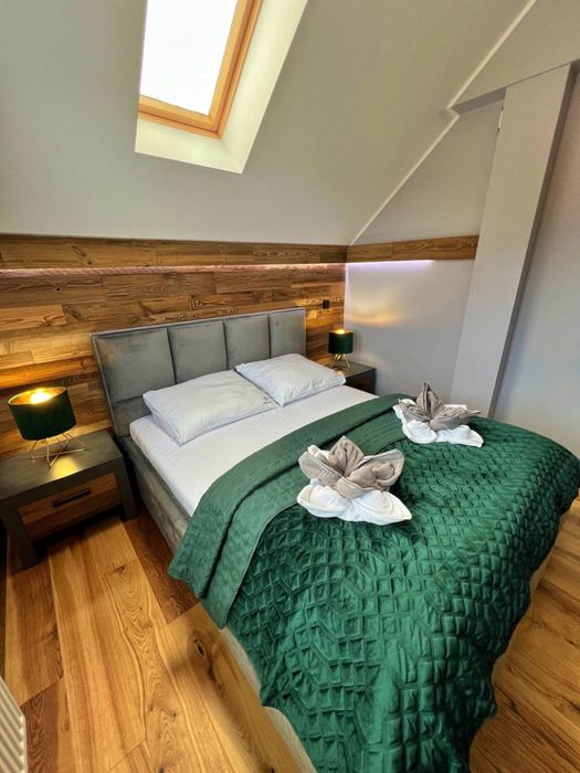 Apartament z prywatnym tarasem oraz z panoramicznym widokiem na Góry