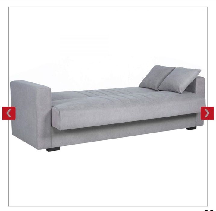 Sofá cama com baú