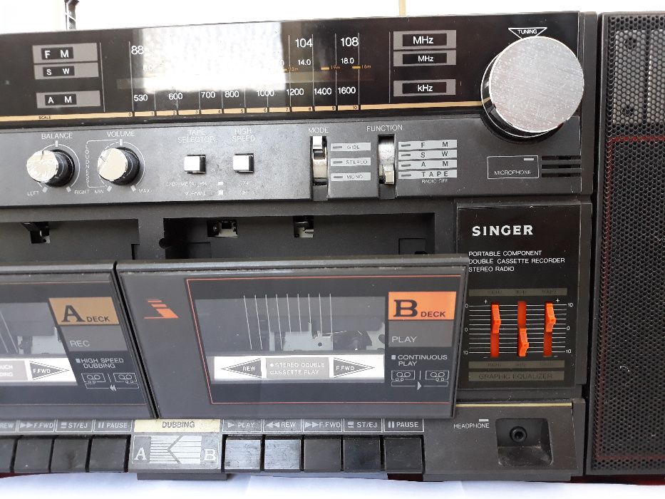 Radio - Double Deck - Copia de Cassetes