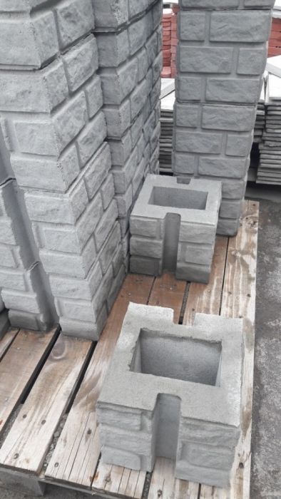 Блоки бетонні декоративні