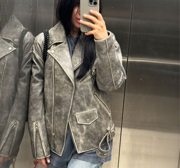 Куртка шкіряна Bazhane