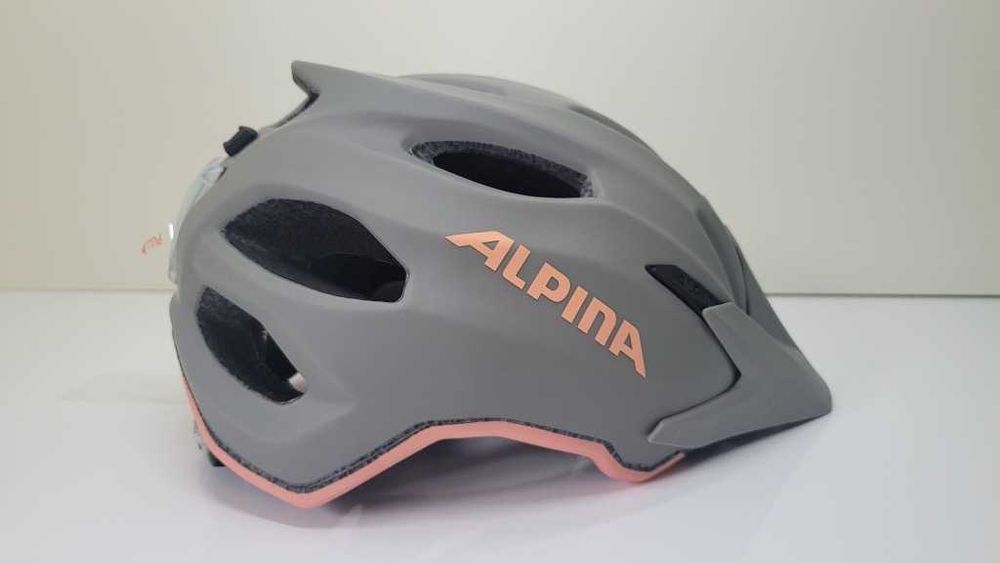 Kask rowerowy ALPINA CARAPAX JR FLASH LED 51-56 cm