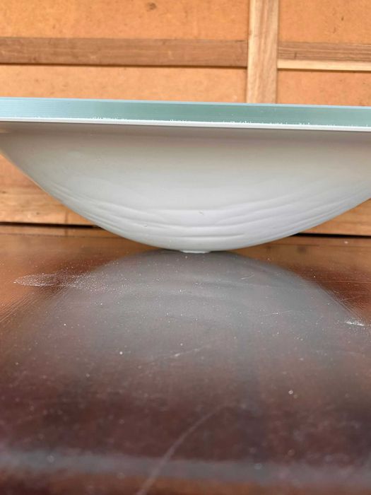 Lavatório Cristal Embutido 60×50 cm | Novo Caixa | Remodelação