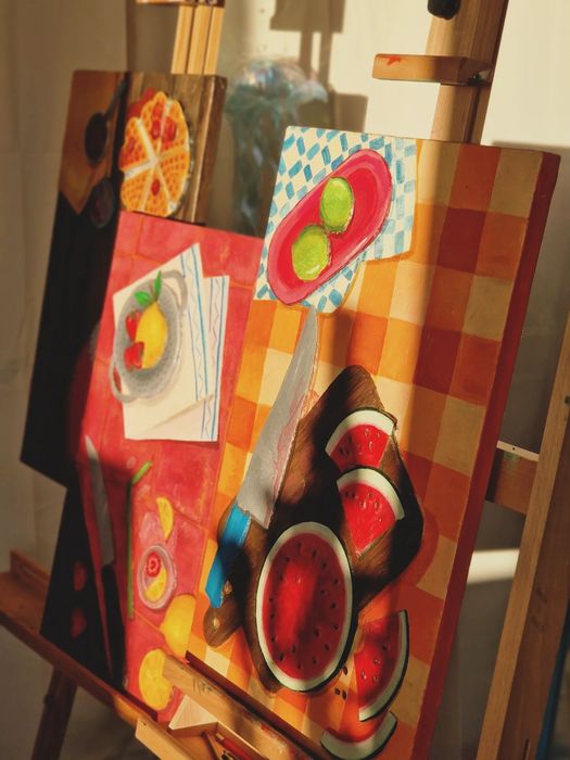 Obraz 3D Owoce Lata Arbuz 40x60 | Akryl | Prezent | DIY Rękodzieło