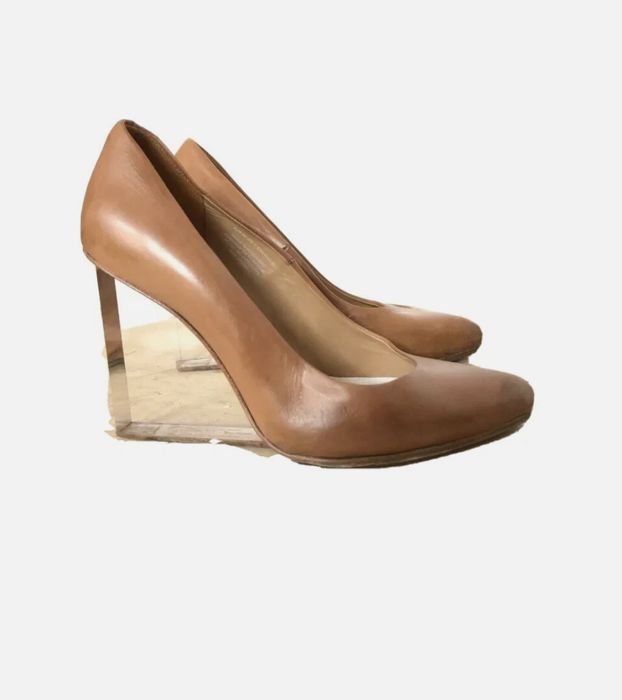 Maison Margiela & HM туфли на танкетке.