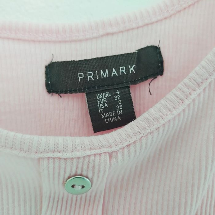 Pink crop top, Primark, size 32, brand new, no label64298019385859121