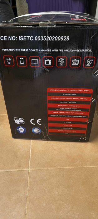 Gerador Elétrico (novo)  Campismo