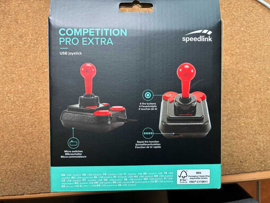 Josytick USB Speedlink Competition Pro Extra (Retro - The Spectrum)