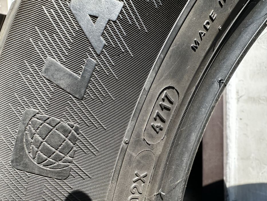 Комплект резины MICHELIN разноширокая