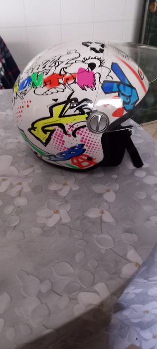 Capacete em bom estado