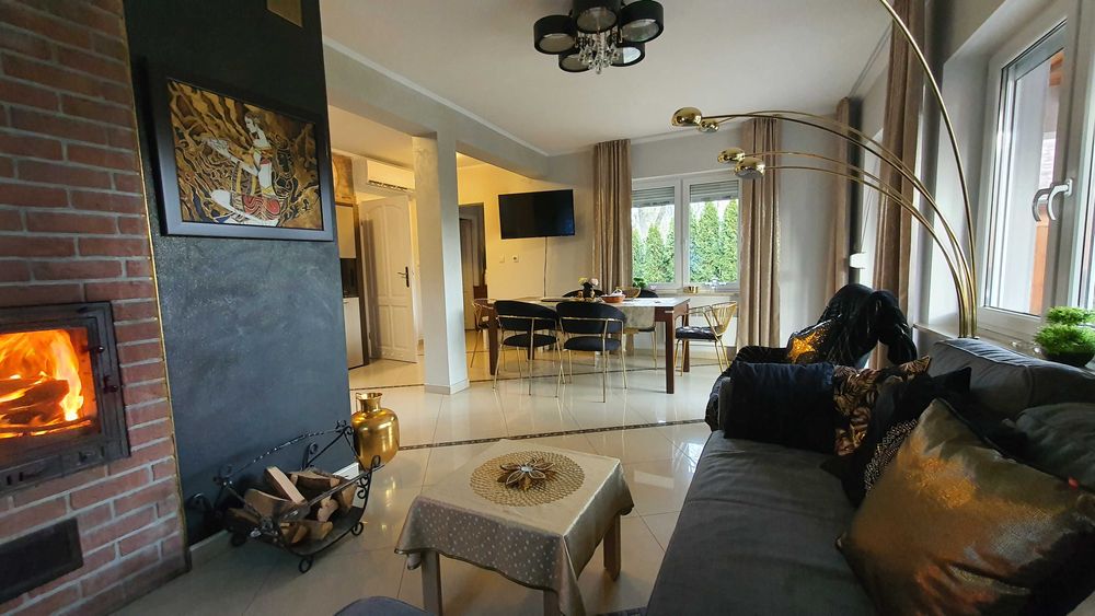 Dom Rodzinny w Okunince z balią/jacuzzi,  3 sypialnie, 2 łazienki