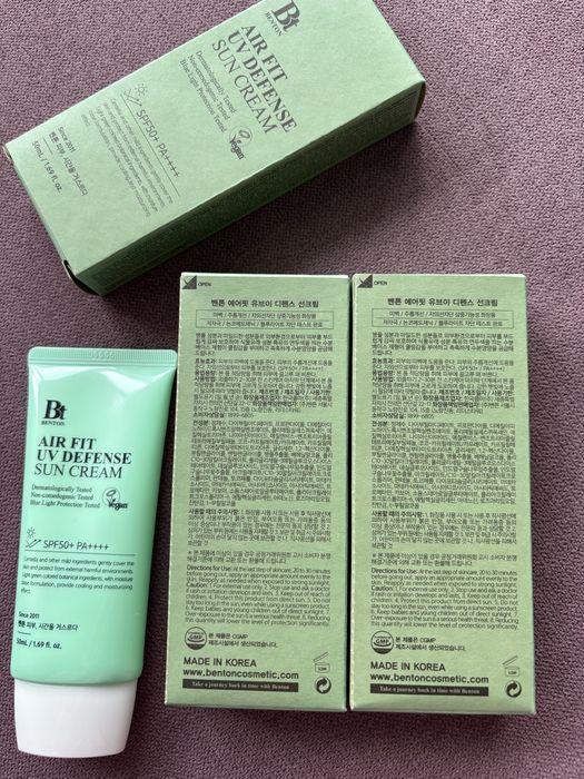 Benton Air Fit Uv Defense Sun Cream Spf50