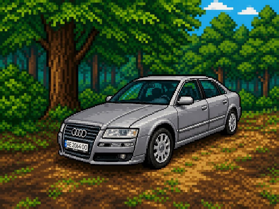 Audi a8 d3 2004 4.2 газ бенз