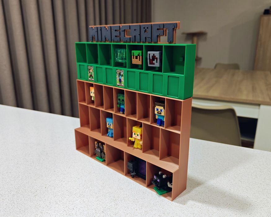 Expositor Display Minecraft Funko Pop Kinder Joy