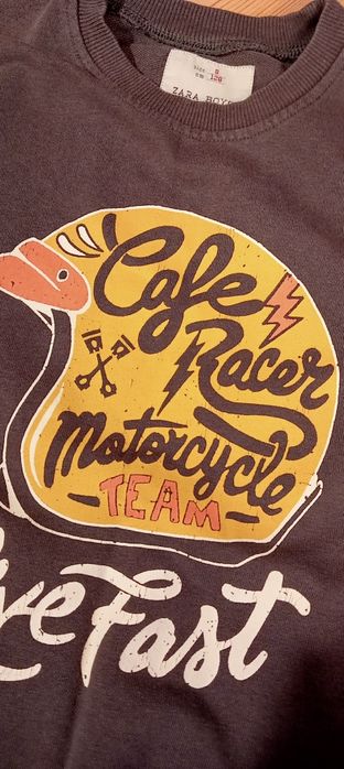 Bluza chłopięca Zara motorcycle r.128
