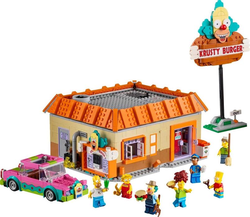 LEGO 10352 The Simpsons Krusty Burger Klocki Nowe Oryginalne Okazja