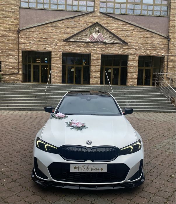 Samochód do ślubu BMW serii 3 Mpakiet