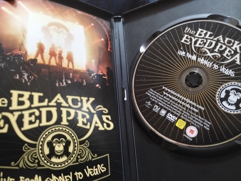 DVD concerto black eyedpeas, impecável